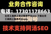 北京工商网上登记服务平台app,下载北京工商网上服务平台app。